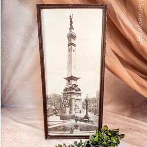 Framed Print of the Soldiers'‎ and Sailors' Monument